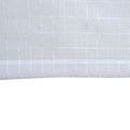 Small Checked Voile White